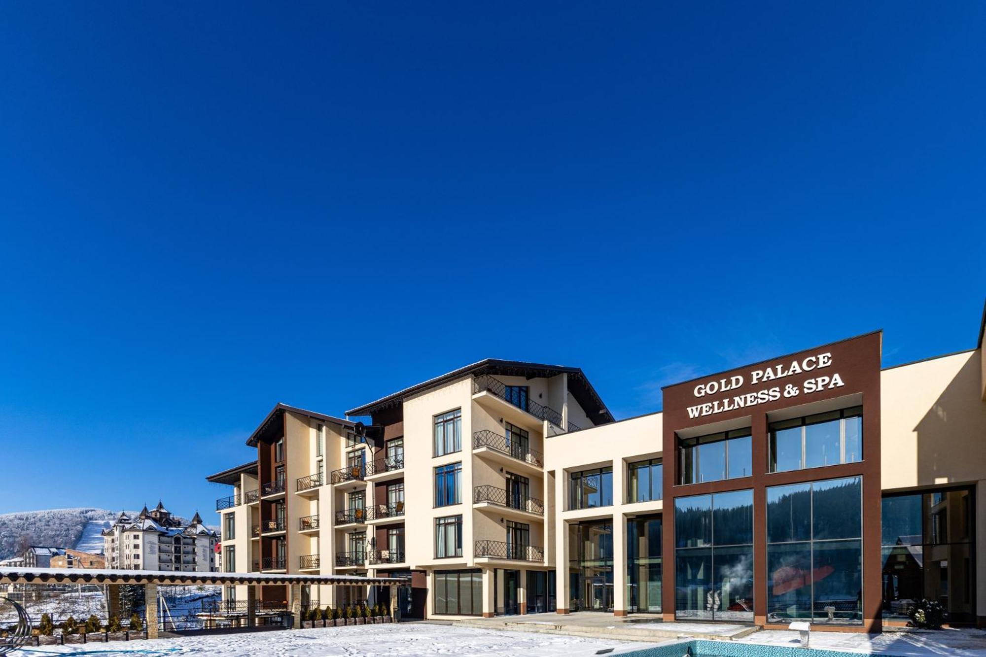 Gold Palace Wellness & Spa Bukovel Exterior foto